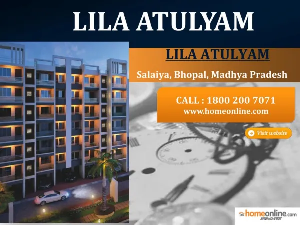 Lila Atulyam | Project for sale in bhopal
