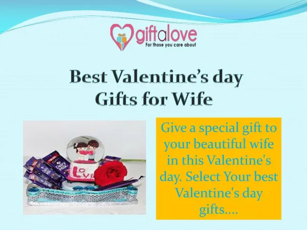 Romantic Valentine's day gift for Wife