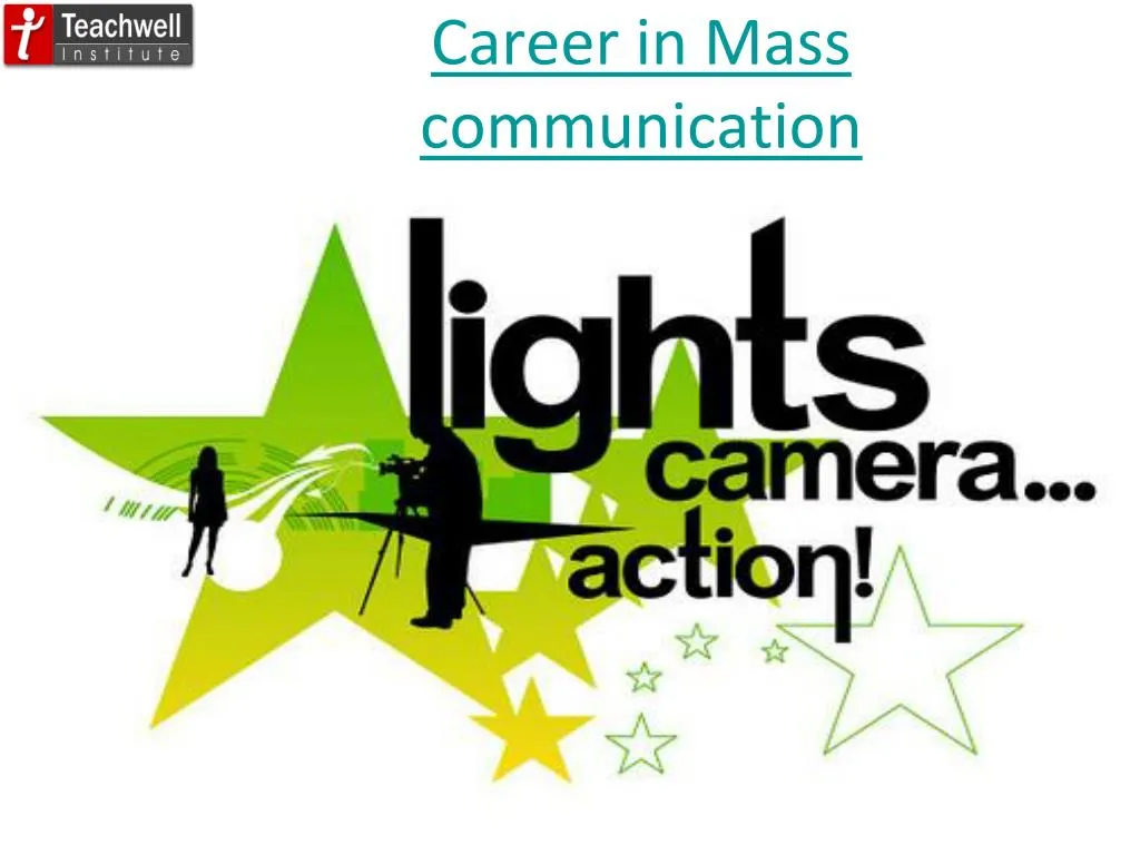 career in mass communication