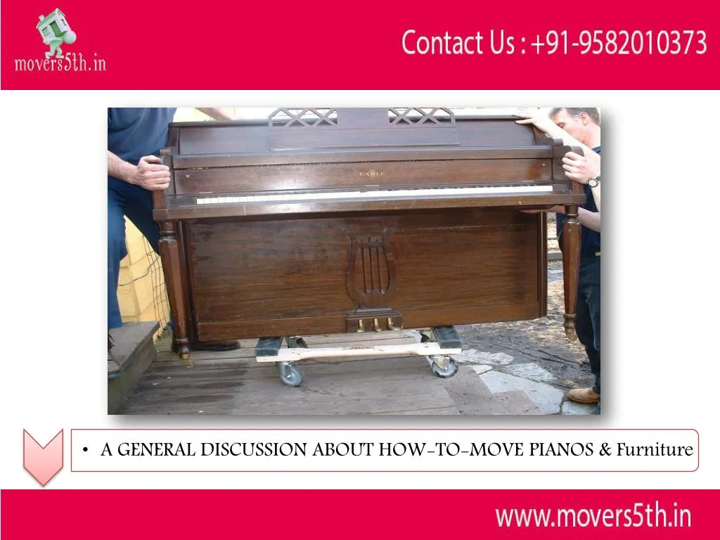 a general discussion about how to move pianos
