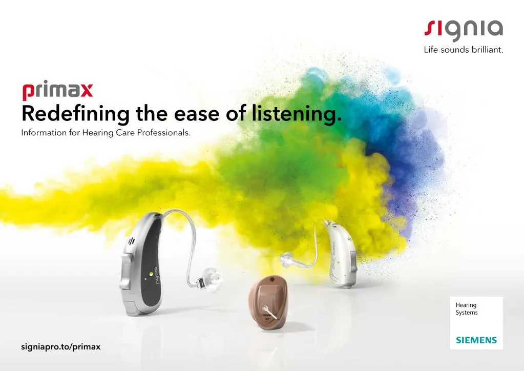 redefining the ease of listening information