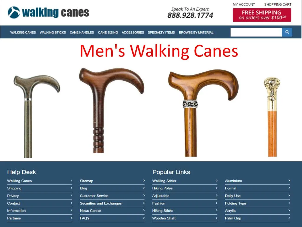 men s walking canes