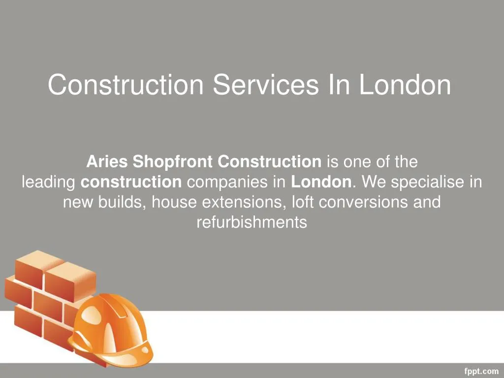 construction services in london
