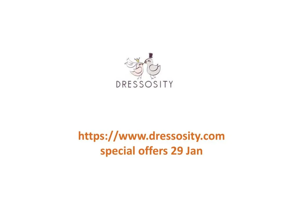 https www dressosity com special offers 29 jan