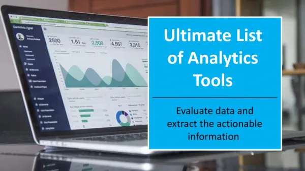 Ultimate List of Analytics Tools For Digital Marketing You Can Use It Right Now