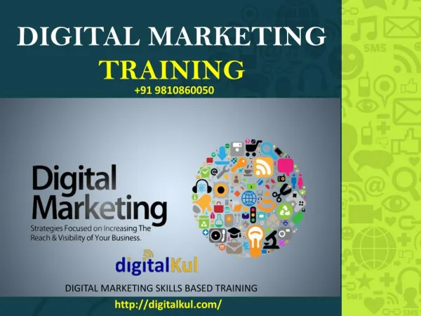 DigitalKul creates customized trainings in digital marketing for your sales or business development teams.