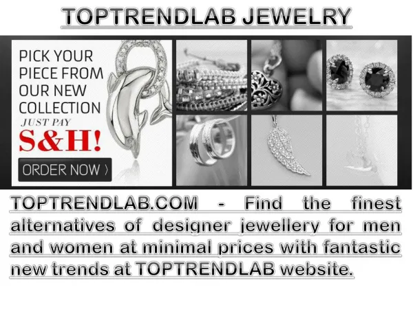 Toptrendlab Designer Jewelry - Toptrendlab.com