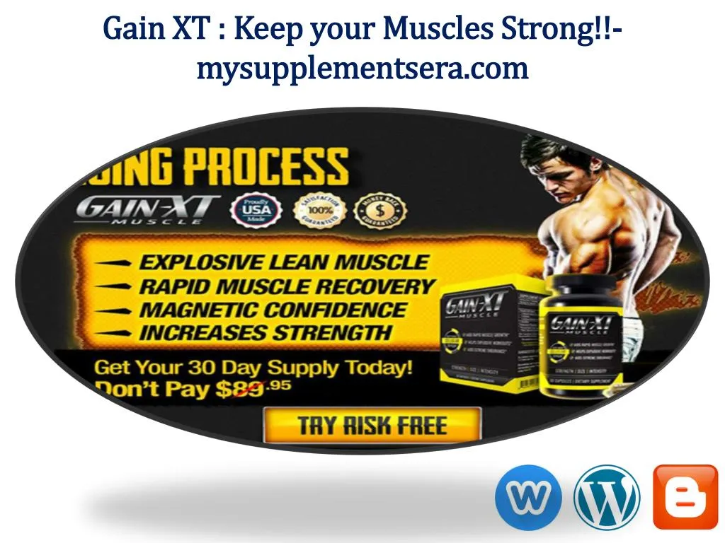 gain xt keep your muscles strong mysupplementsera