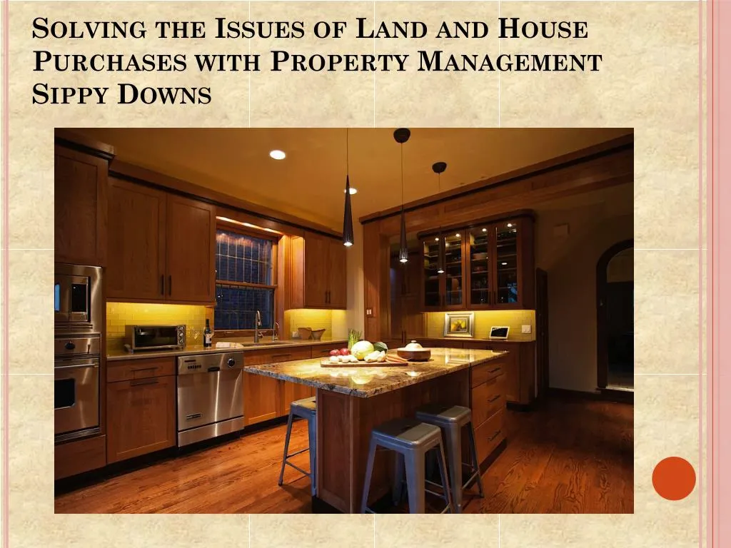 solving the issues of land and house purchases with property management sippy downs