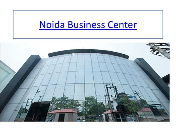fully furnished office for rent in noida