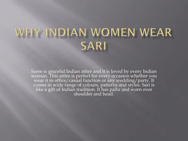 Buy Indian sari