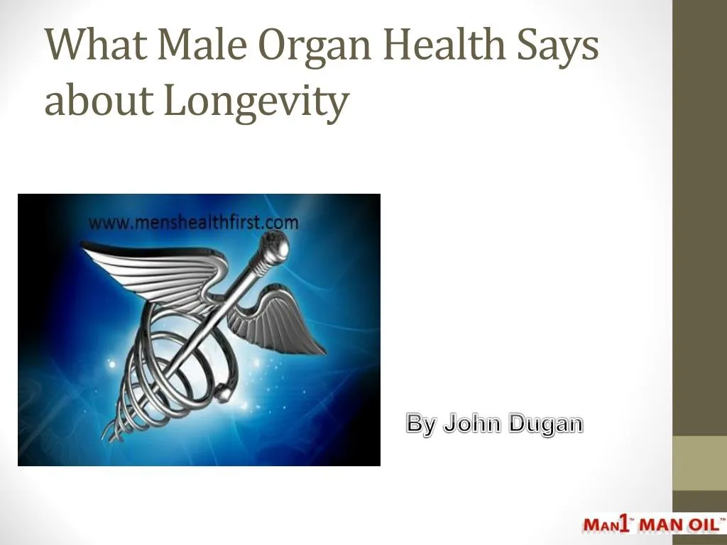 what male organ health says about longevity