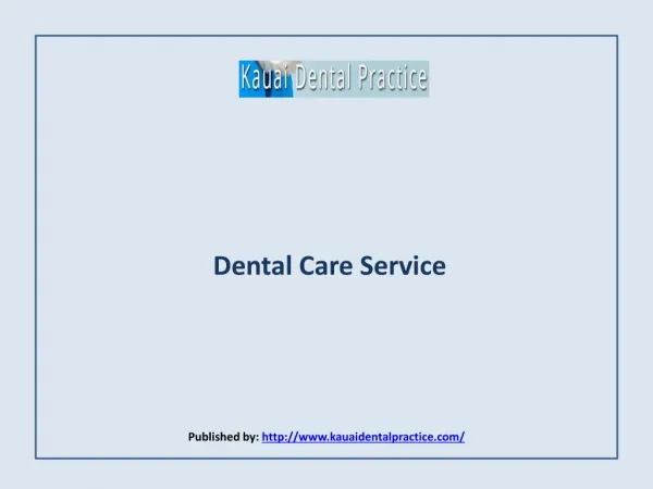 Dental Care Service