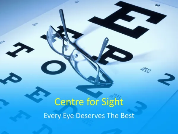 Eye Hospital - Centre for Sight
