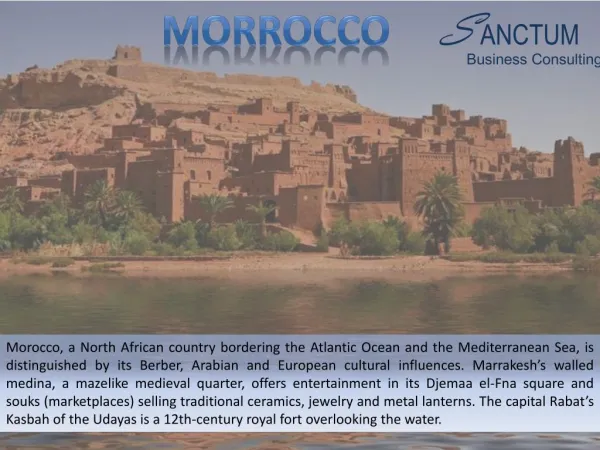 Looking for Morocco Visitor visa - Contact Sanctum Consulting