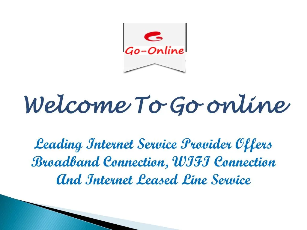 welcome to go online