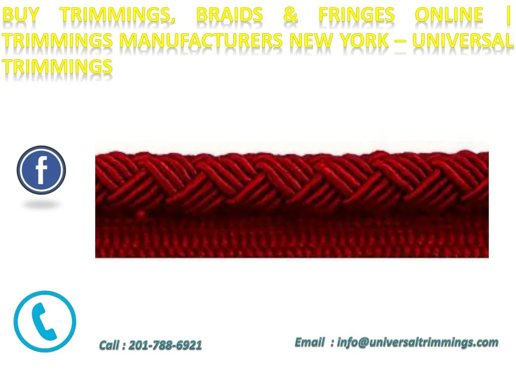 buy trimmings braids fringes online trimmings