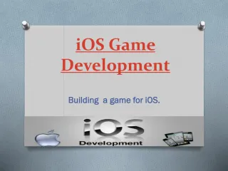 iOS game development - slide 1