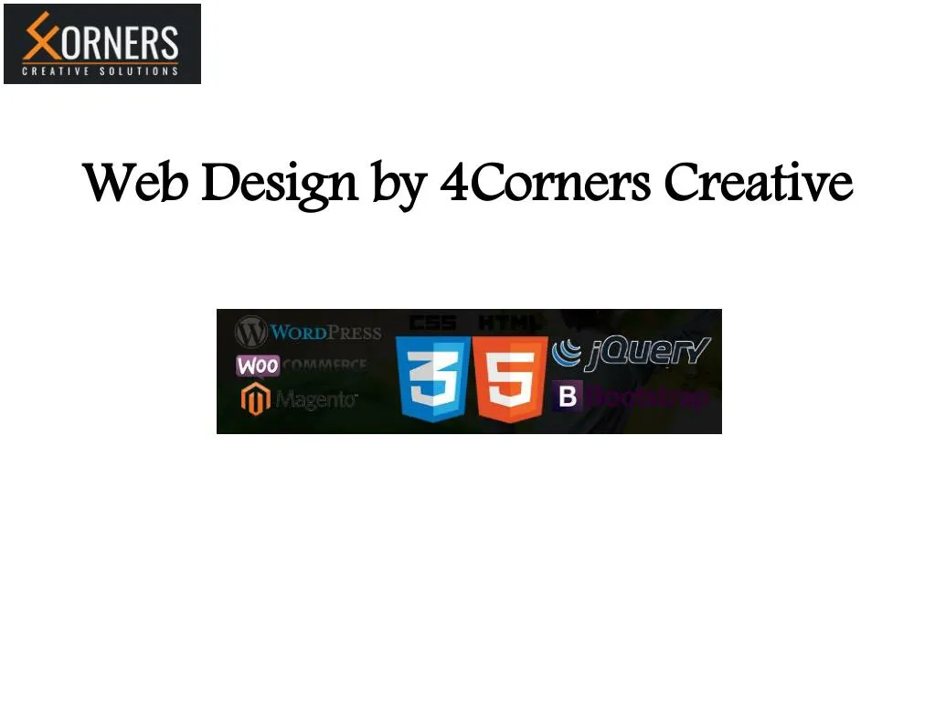 web design by 4corners creative