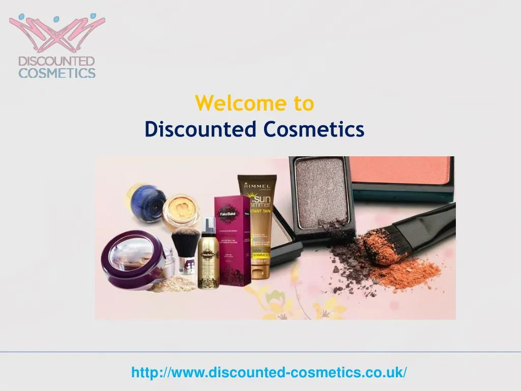 welcome to discounted cosmetics