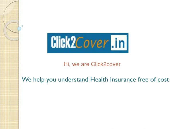 Best Health Insurance Plans in India