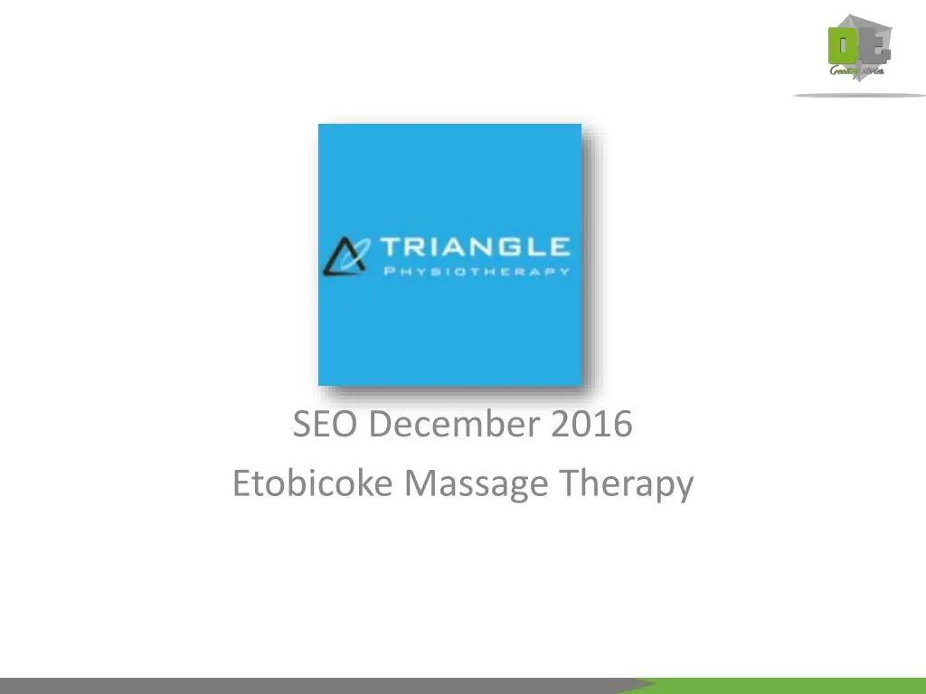 seo december 2016 etobicoke massage therapy