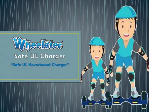 Safe UL Hoverboard Charger