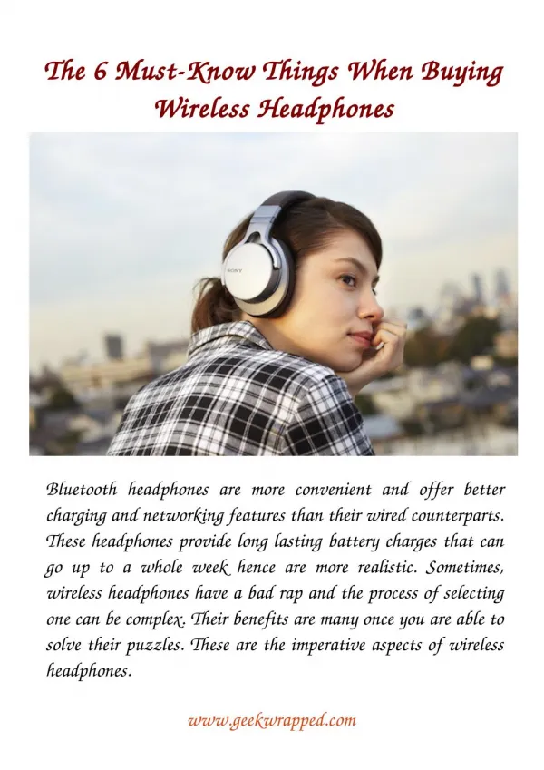 The 6 Must-Know Things When Buying Wireless Headphones.pdf