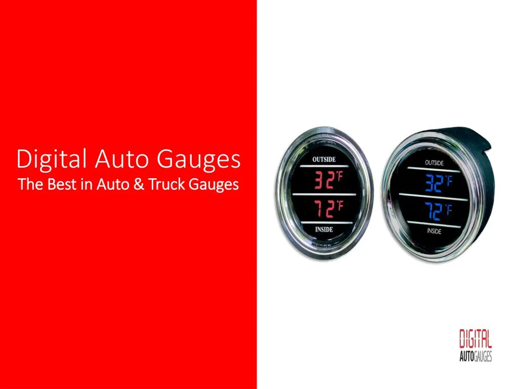 digital auto gauges the best in auto truck gauges