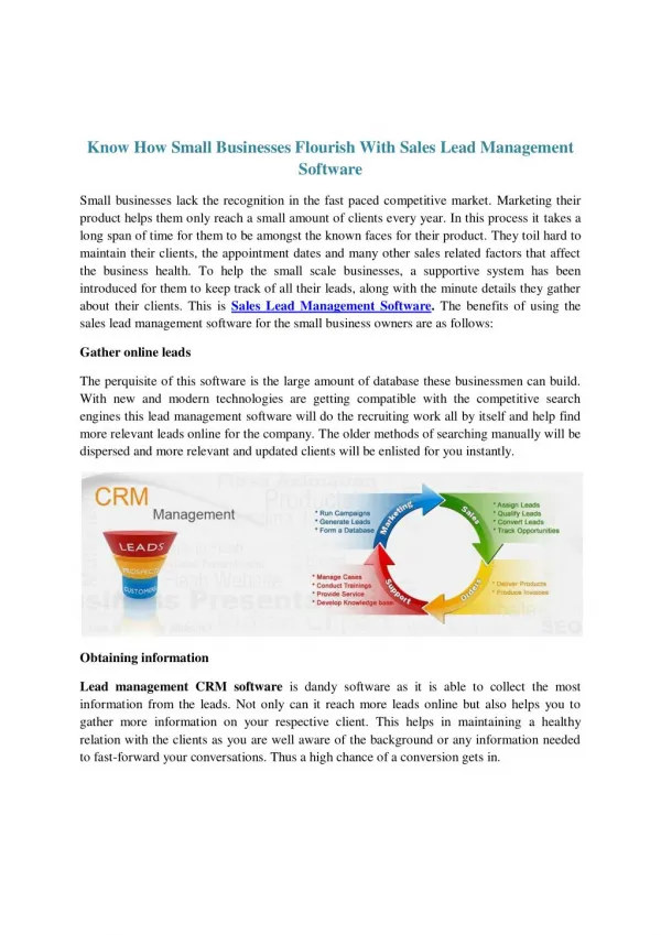 Lead Management CRM Software - Joleado
