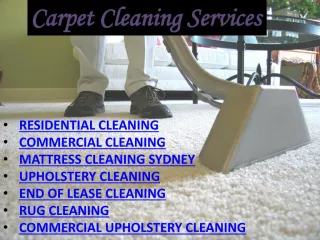 Best Commercial & Residential Cleaners Sydney - slide 1