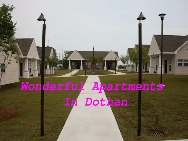 Fabulous Rental Apartments In Dothan