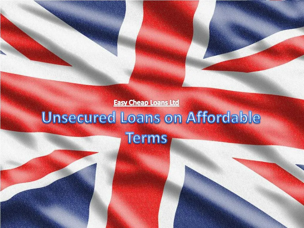 easy cheap loans ltd unsecured loans