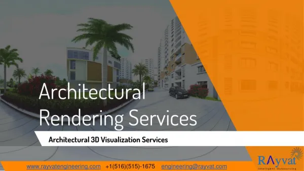 Architectural Rendering Services Company, 3D Rendering India
