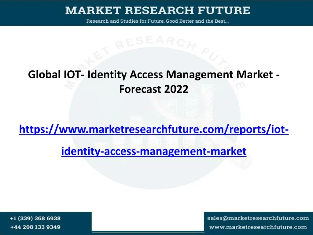 global iot identity access management market