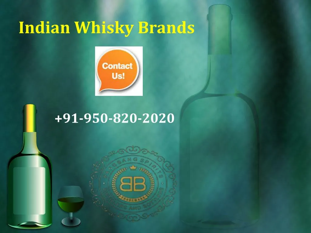 indian whisky brands
