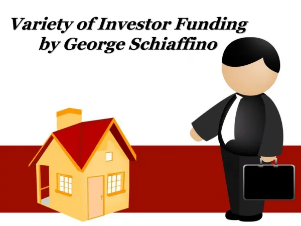 Variety of Investor Funding by George Schiaffino