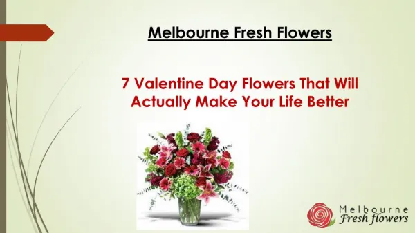 7 Valentine Day Flowers That Will Actually Make Your Life Better | Melbourne Fresh Flowers