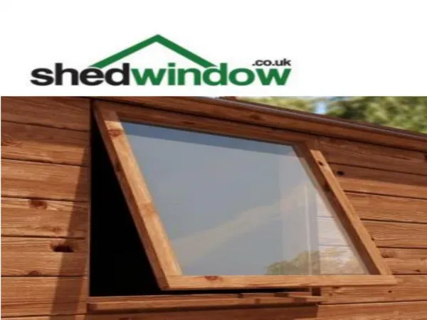 Shed window UK