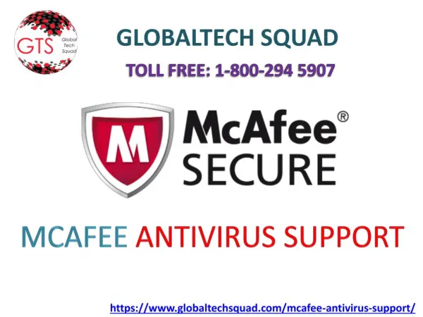 Support For McAfee Antivirus