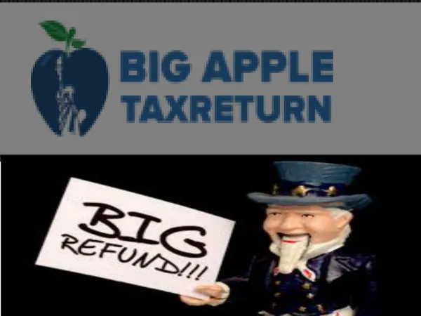 Big Apple Tax Return