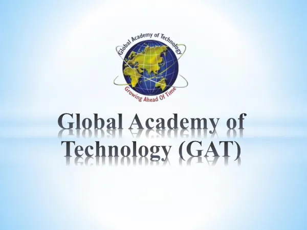 Global Academy of Technology (GAT)