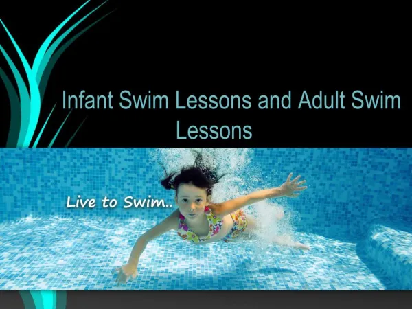 Best Institute of Adult Swim Lessons and Infant Swim Lessons