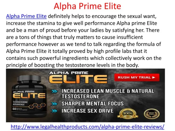 Alpha Prime Elite