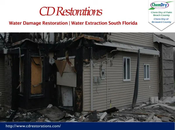 Water Damage Restoration Near Palm Beach International Airport Florida