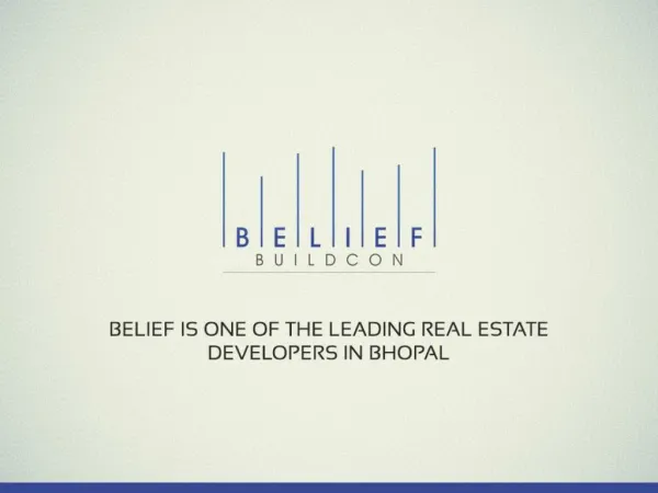 Real estate developers in Bhopal