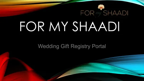 Best Wedding Registry in India