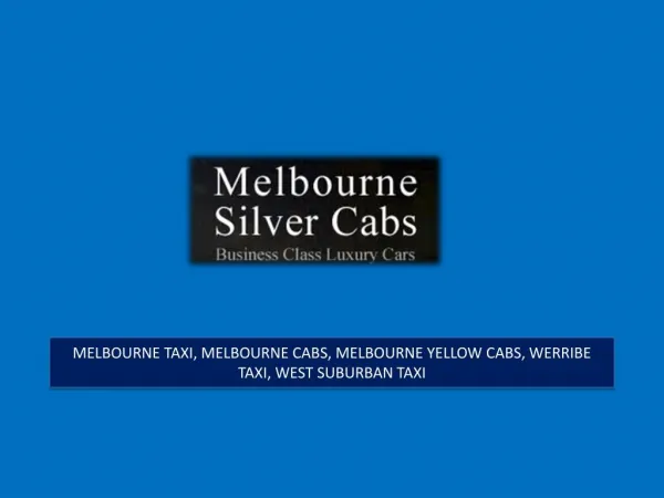 Tips to Follow While Hiring Taxis to Melbourne Airport