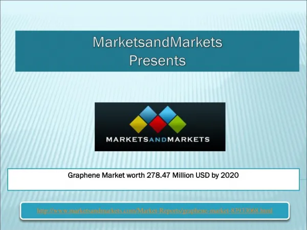 How you can Graphene Market worth 278.47 Million USD by 2020?
