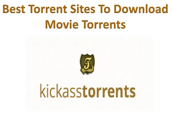 Download the Latest Movie Torrents
